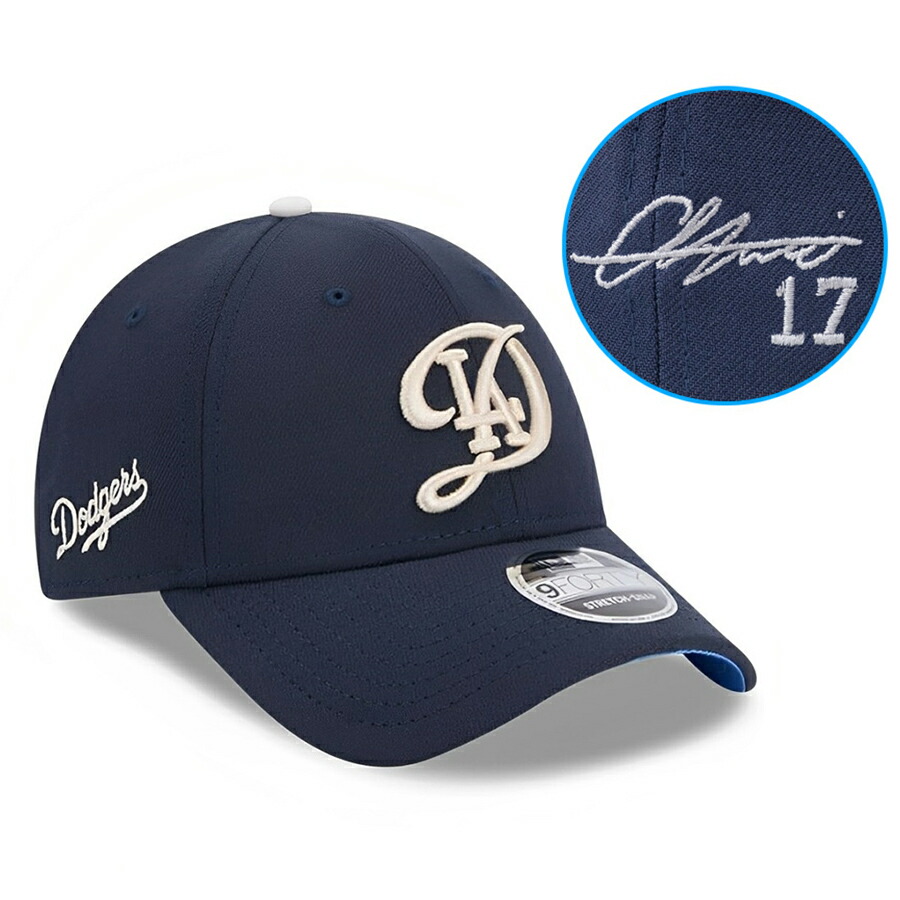 大谷翔平選手 ＬＡドジャース 漢字刺繍入りCAP 現地限定品 ラスト１点 ○ドジャーズ公式ショップ限定○大谷翔平 漢字 刺繍 キャップ