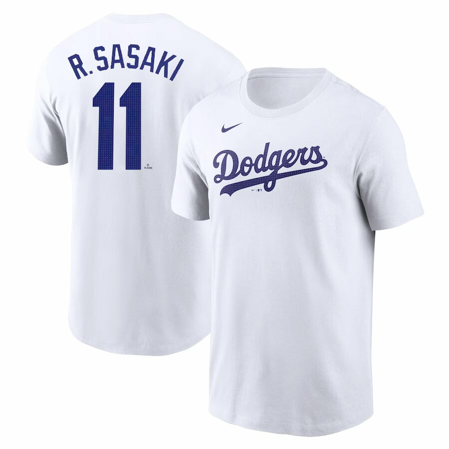 楽天市場】ナイキ 佐々木朗希 ロサンゼルス・ドジャース ネーム