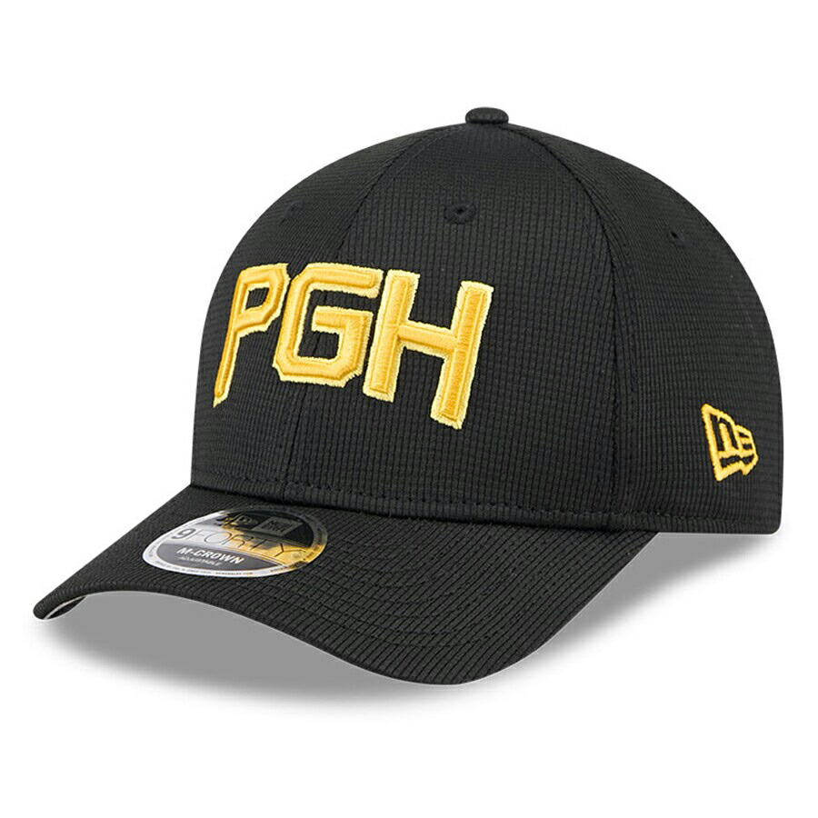 MLB パイレーツ キャップ 【海外モデル】バッティング プラクティス シティーコネクト 9FORTY M-CROWN ニューエラ/New Era ブラック