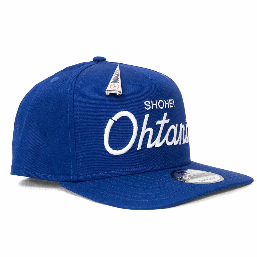 MLB 大谷翔平 ドジャース キャップ 【海外モデル】Ohtani Exclusive 9FIFTY ピンズ ニューエラ/New Era ロイヤル｜映画エンタメショップ SELECTION