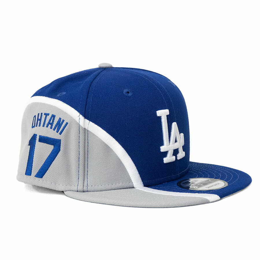 MLB 大谷翔平 ドジャース キャップ 【海外モデル】Ohtani Exclusive ネーム&ナンバー 9FIFTY ニューエラ/New Era ロイヤル グレー|映画エンタメショップ SELECTION