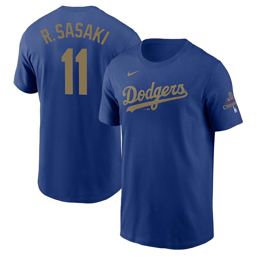 ドジャース佐々木朗希選手　Tシャツ　東京シリーズ限定品 ドジャース佐々木朗希選手 Tシャツ 東京シリーズ限定品