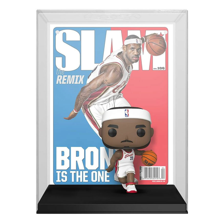 NBA レブロン・ジェームズ キャバリアーズ フィギュア 【現地買付】ファンコ Funko Pop スラムマガジン Funko