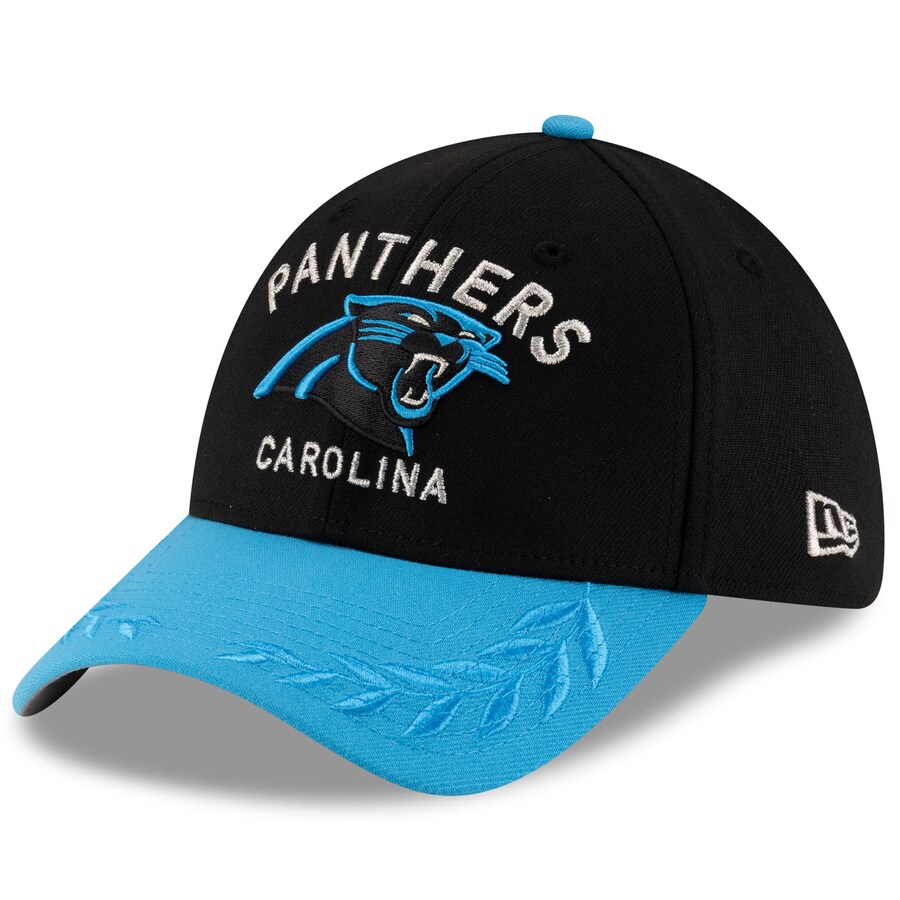 NFL パンサーズ キャップ 2025 NFL ドラフト 39THIRTY Flex Hat ニューエラ/New Era ブラック/ブルー