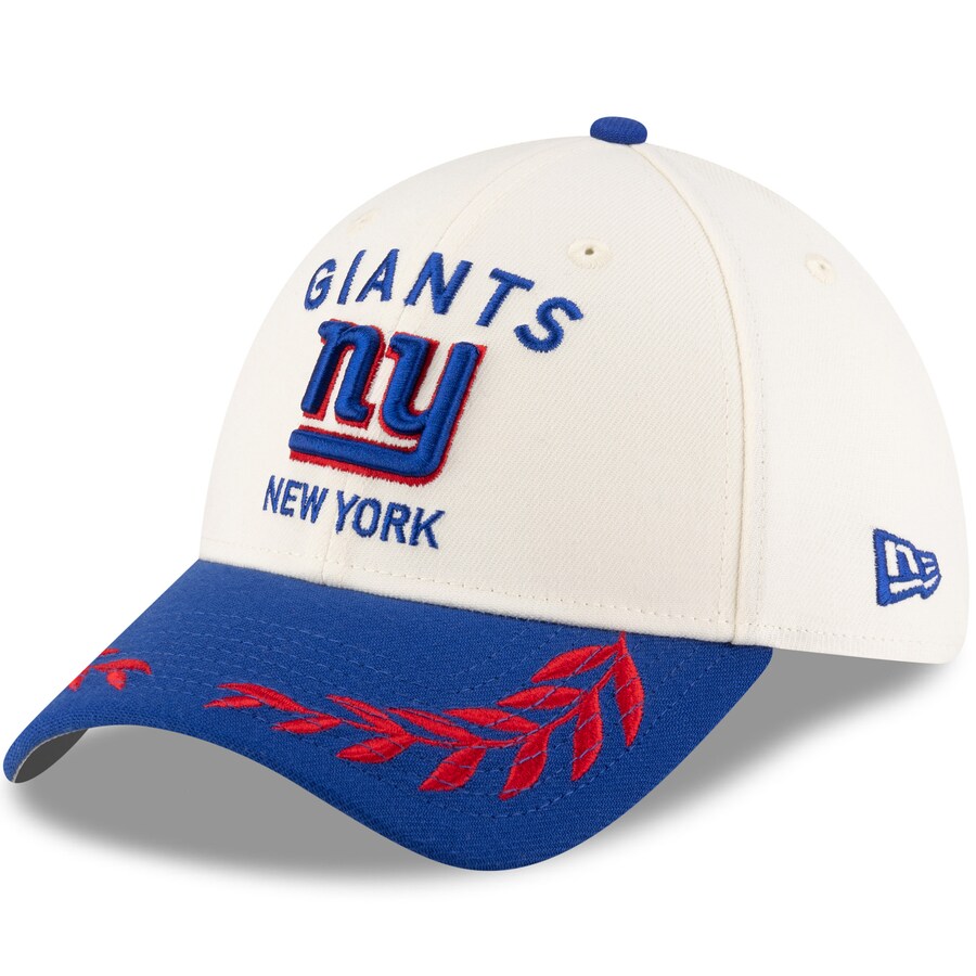 NFL ジャイアンツ キャップ 2025 NFL ドラフト 39THIRTY Flex Hat ニューエラ/New Era クリーム/ロイヤル