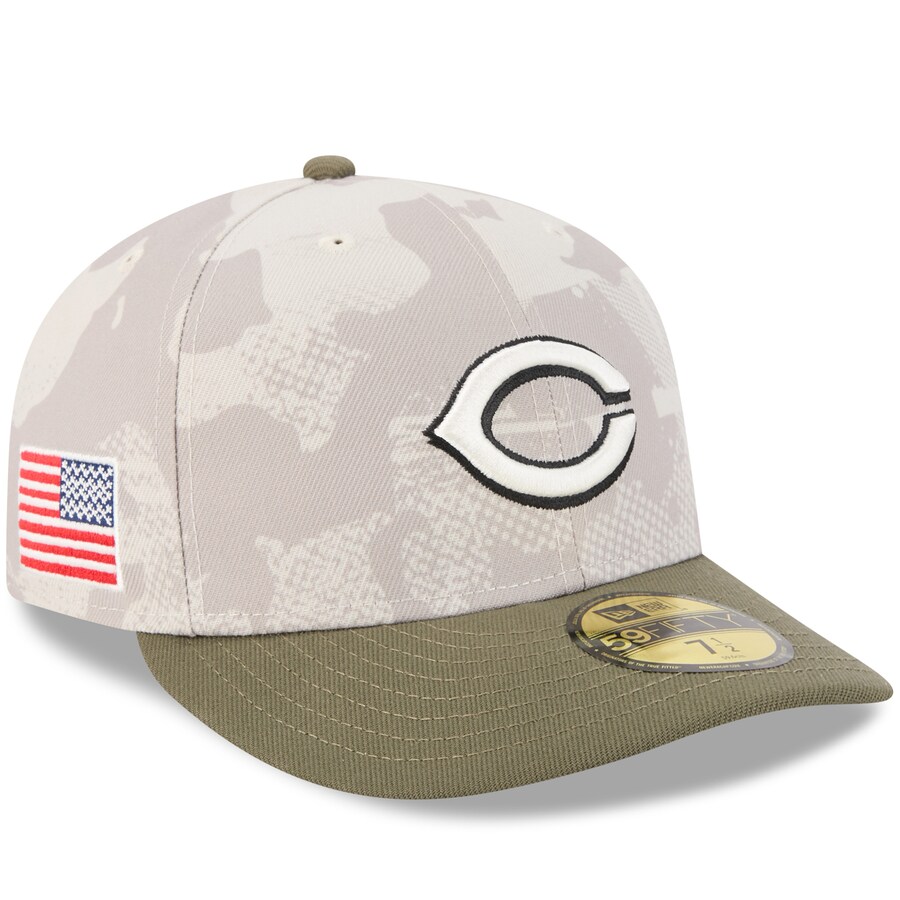 MLB シンシナティ・レッズ キャップ 【海外モデル】 アームドフォーシズデー2025 On-Field 59FIFTY ニューエラ/New Era ベージュ