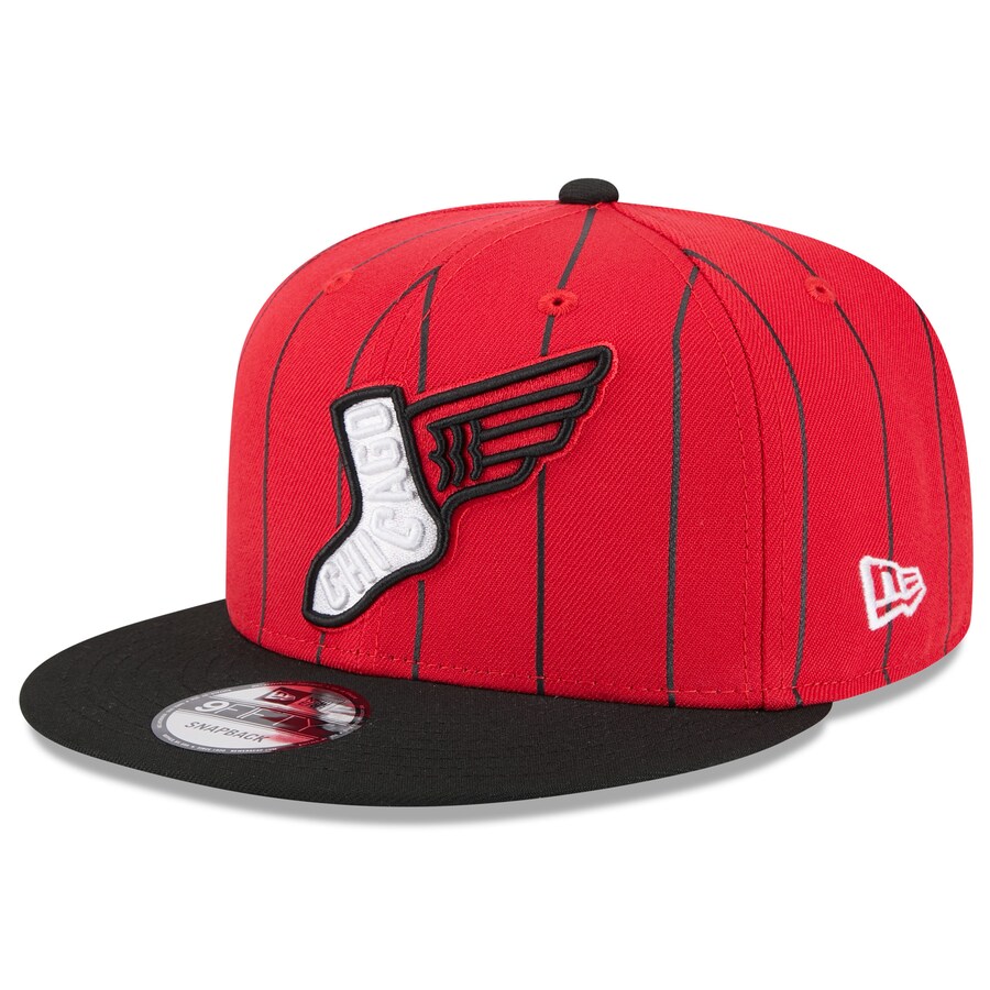 MLB ホワイトソックス キャップ 2025 シティーコネクト 9FIFTY Snapback ニューエラ/New Era レッド ブラック