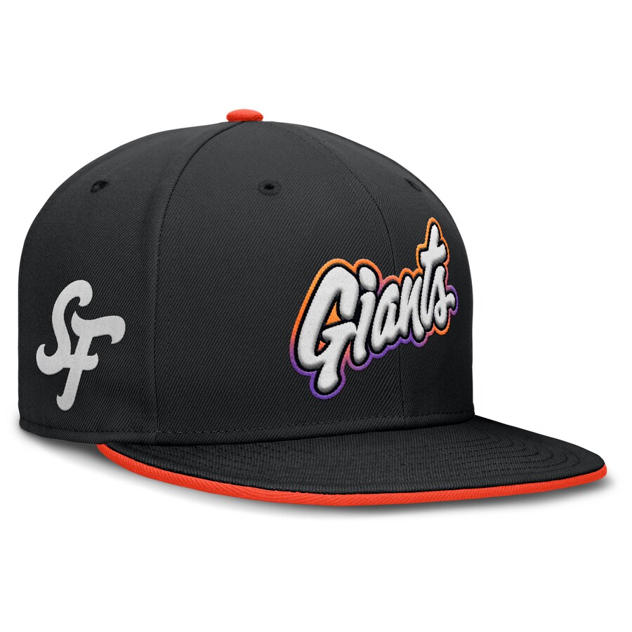 MLB SFジャイアンツ キャップ 2025 シティーコネクト True Fitted ナイキ/Nike ブラック|映画エンタメショップ SELECTION