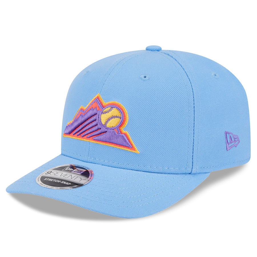 MLB ロッキーズ キャップ 2025 シティーコネクト 9SEVENTY Adjustable ニューエラ/New Era ライトブルー