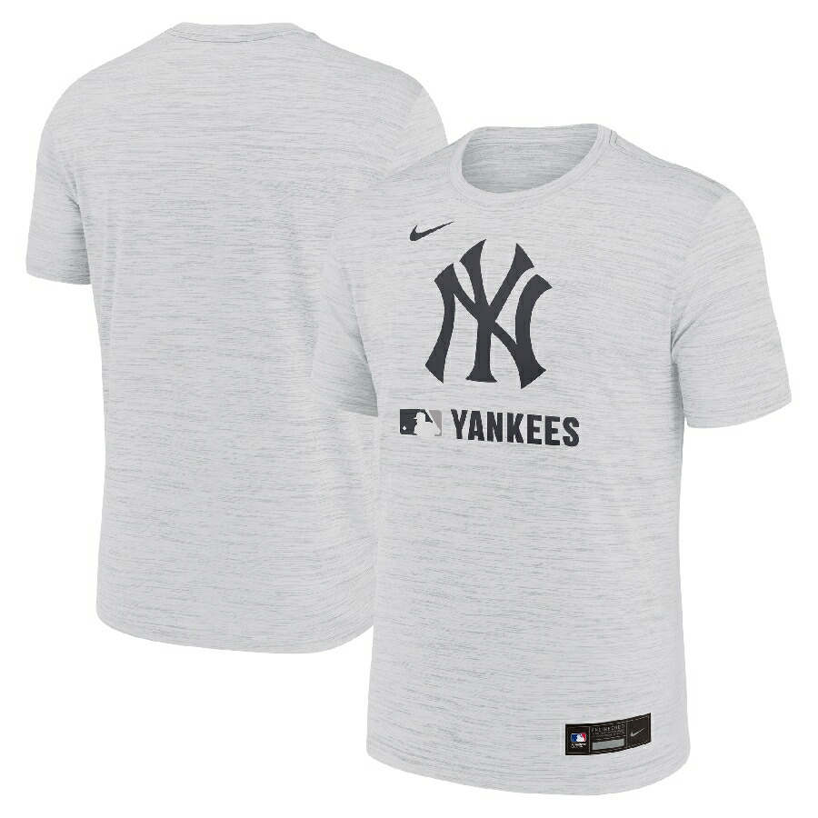 MLB ヤンキース プルオーバー オーセンティック AC ベロシティー Performance T-Shirt ナイキ/Nike 白いこと【nkac】