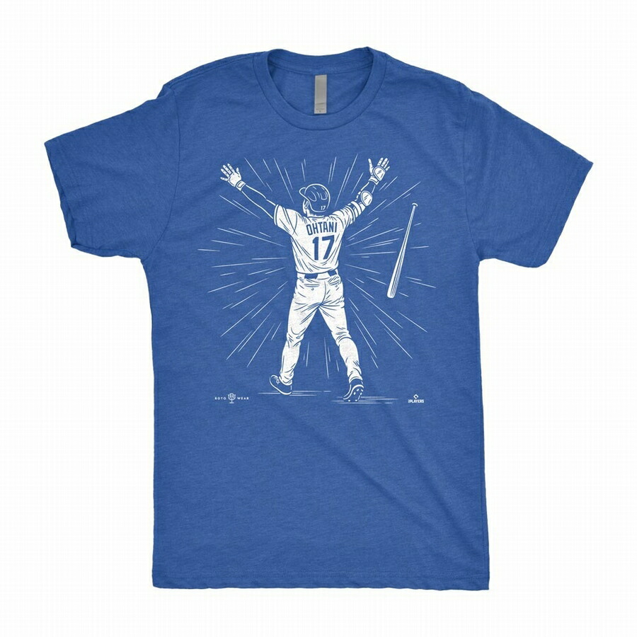 MLB 大谷翔平 ドジャース Tシャツ ビッグフライ ショーヘイ T-Shirt RotoWear ブラック