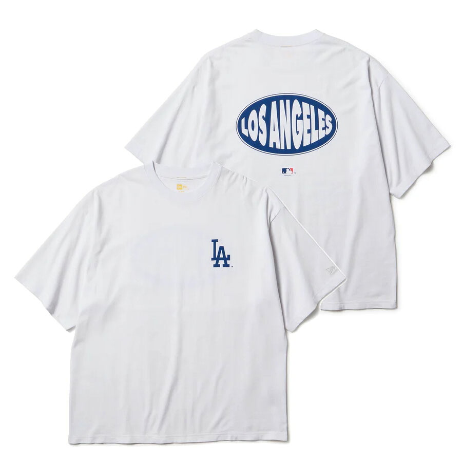 MLB ドジャース Tシャツ オーバーサイズ T-Shirt 中津川吾郎 MIN-NANO ニューエラ/New Era ホワイト【nejp】