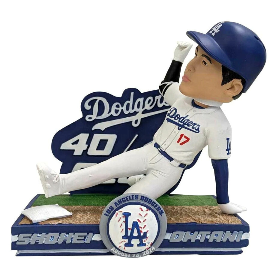 MLB 大谷翔平 ドジャース ボブルヘッド 【2024個限定】40/40達成 ８Inch スライディング Bobblehead フィギュア FOCO