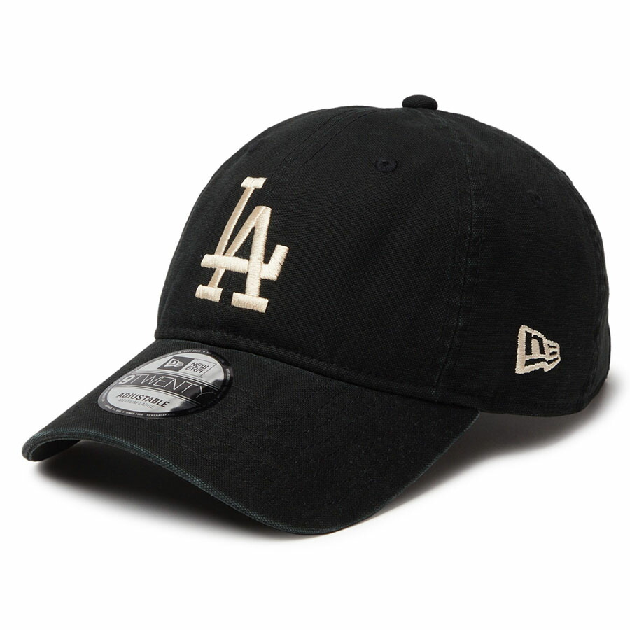 MLB ドジャース キャップ Washed Duck 9TWENTY ニューエラ/New Era ブラック【nejp】