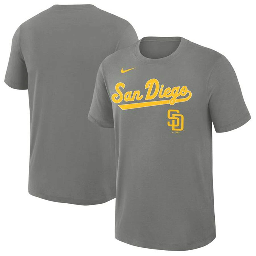 MLB パドレス Tシャツ Novelty Tee ナイキ/Nike ダークスティールグレー