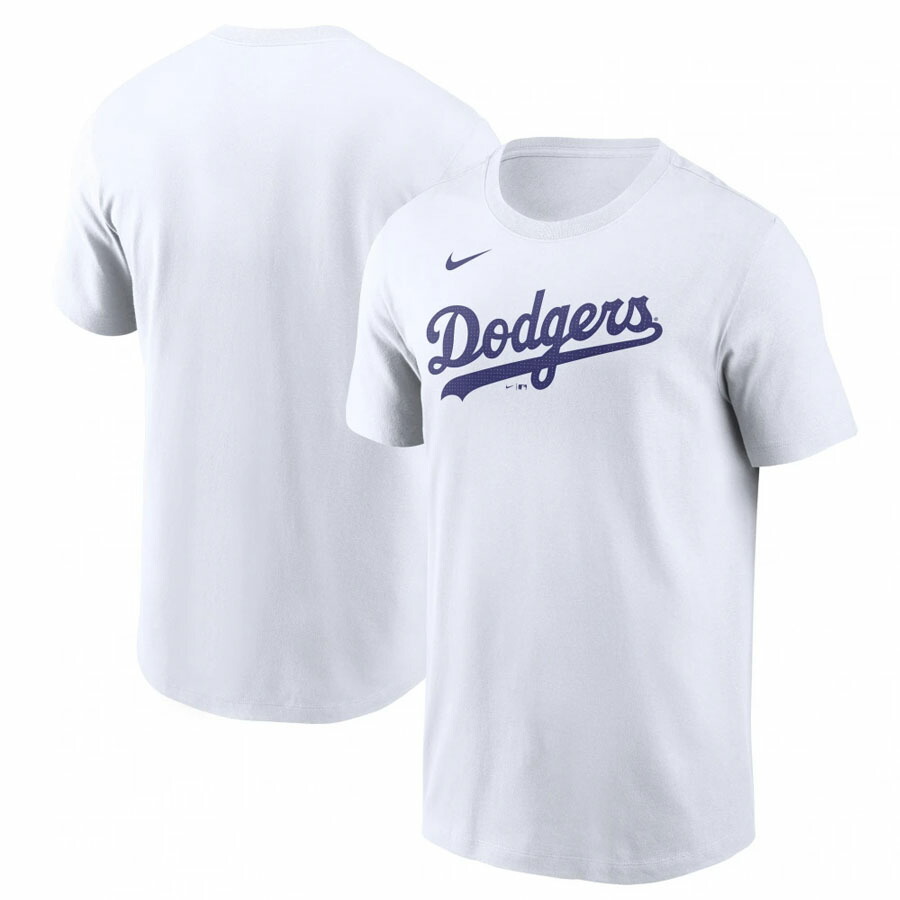 MLB ドジャース Tシャツ Fuse ワードマーク Cotton Tee ナイキ/Nike ホワイト 7,273円