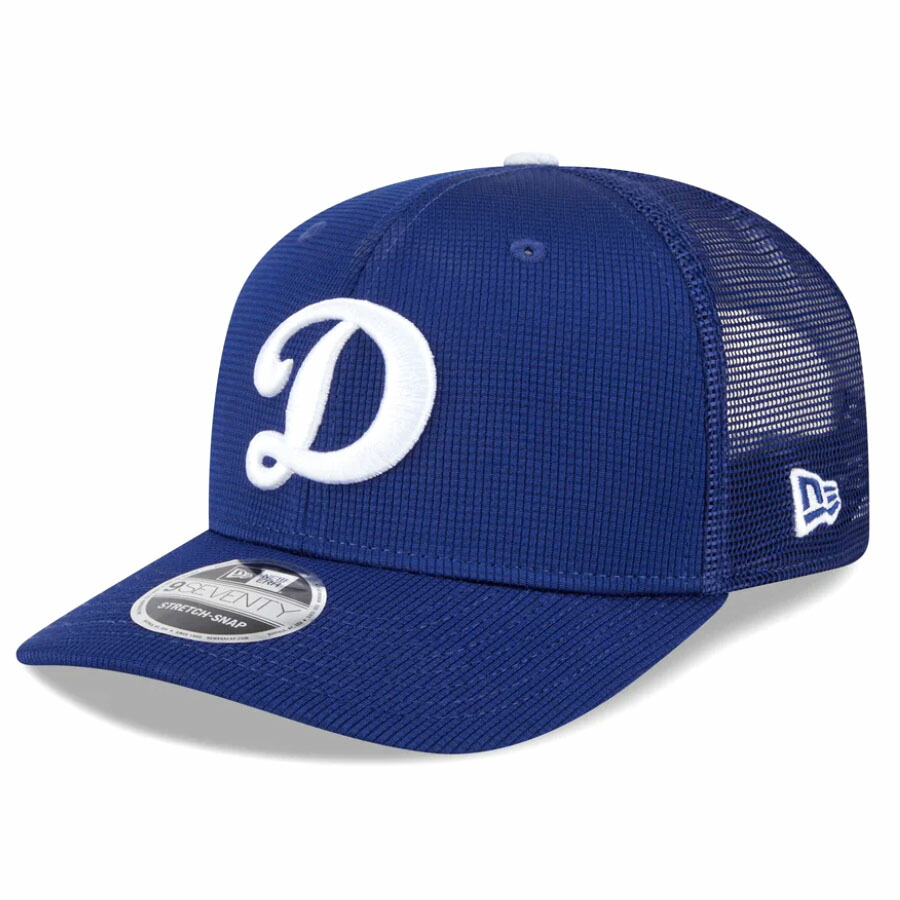 MLB ドジャース キャップ 【海外版】9SEVENTY Stretch-Snap トラッカーメッシュ ニューエラ/New Era ロイヤル