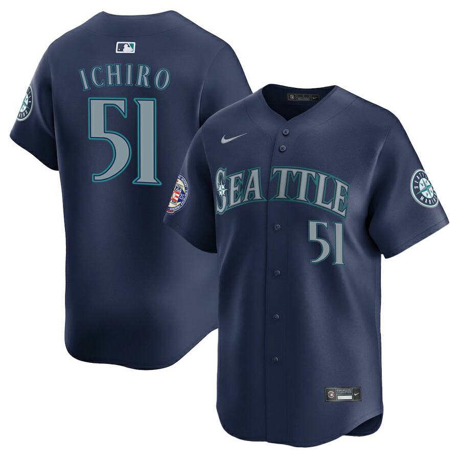 【新品未使用】希少 イチロー シアトルマリナーズ ユニフォーム キッズ mlb-250726hof08_1.jpg