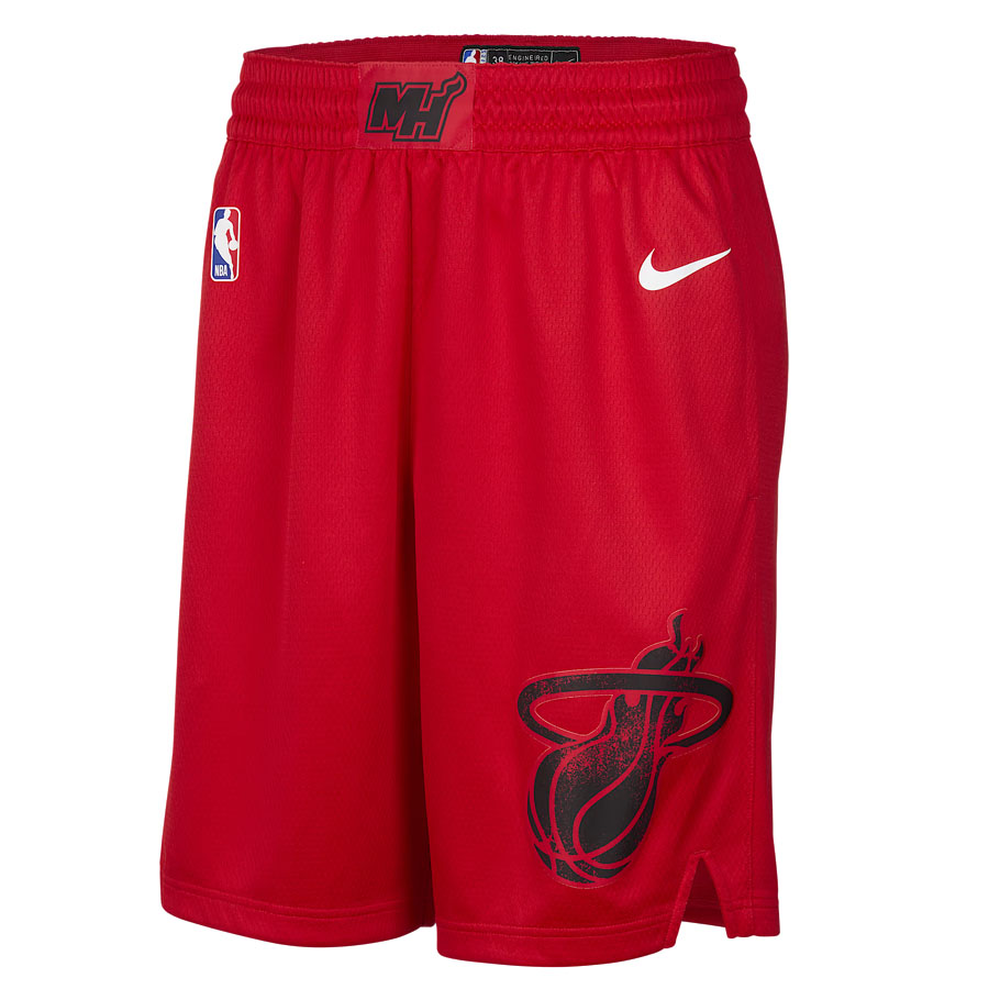 NBA マイアミ・ヒート ショーツ 2024-25 シティーエディション スウィングマン Shorts ハーフパンツ ナイキ/Nike レッド