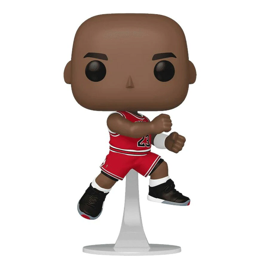 NBA Micheal Jordan #23 シカゴ・ブルズ フィギュア ファンコ Pop! Collectible Figure Funko レッド（1989 ザ・ショット）｜映画エンタメショップ SELECTION