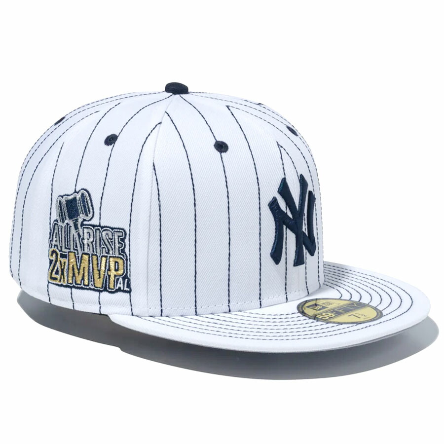 MLB アーロン・ジャッジ ヤンキース キャップ 2024 MVP 59FIFTY Fitted Hat ニューエラ/New Era ホワイト 【nejp】