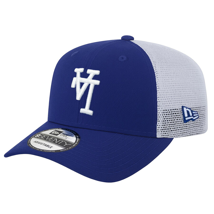 MLB ドジャース キャップ 【現地買付】LA Upside-down 9SEVENTY トラッカー メッシュ Adj Cap ニューエラ/New Era ロイヤル|映画エンタメショップ SELECTION