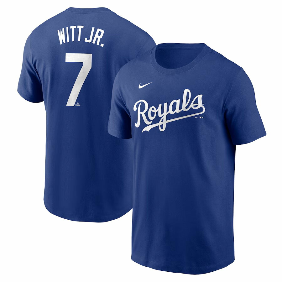 MLB ボビー・ウィット Jr ロイヤルズ Tシャツ ネーム＆ナンバー Name＆Number T-Shirt ナイキ/Nike ロイヤル