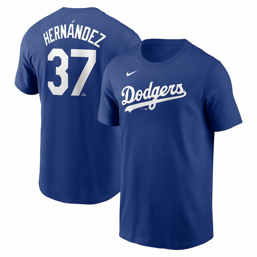 MLB テオスカー・ヘルナンデス ドジャース Tシャツ ネーム＆ナンバー Name＆Number T-Shirt ナイキ/Nike ロイヤル