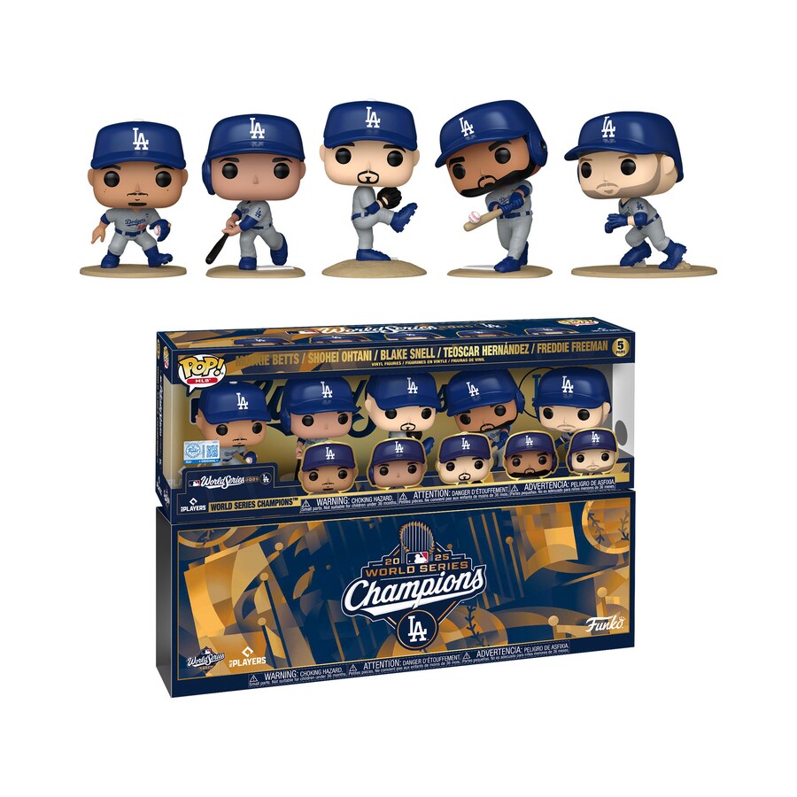 MLB ドジャース フィギュア ワールドシリーズ2025優勝記念 POP! Five-Pack ファンコ Funko｜映画エンタメショップ SELECTION