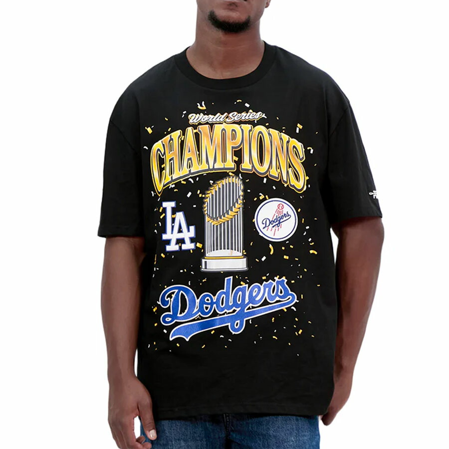 MLB ドジャース Tシャツ ワールドシリーズ2025優勝記念 CJ DROP