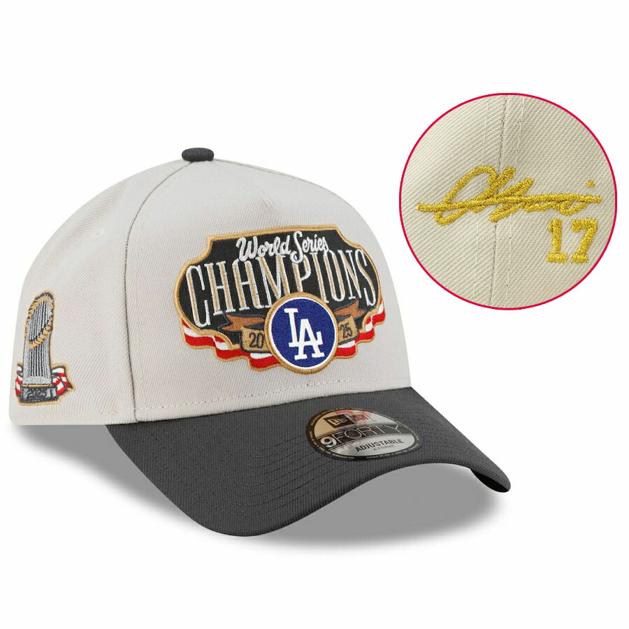 楽天市場】MLB 大谷翔平 ドジャース キャップ 【海外カスタム】サイン