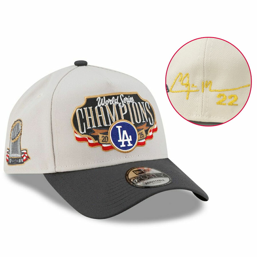 MLB カーショー ドジャース キャップ サイン刺繍 ワールドシリーズ2025優勝記念 ロッカールーム A-Frame 9FORTY ニューエラ/New Era 22,853円