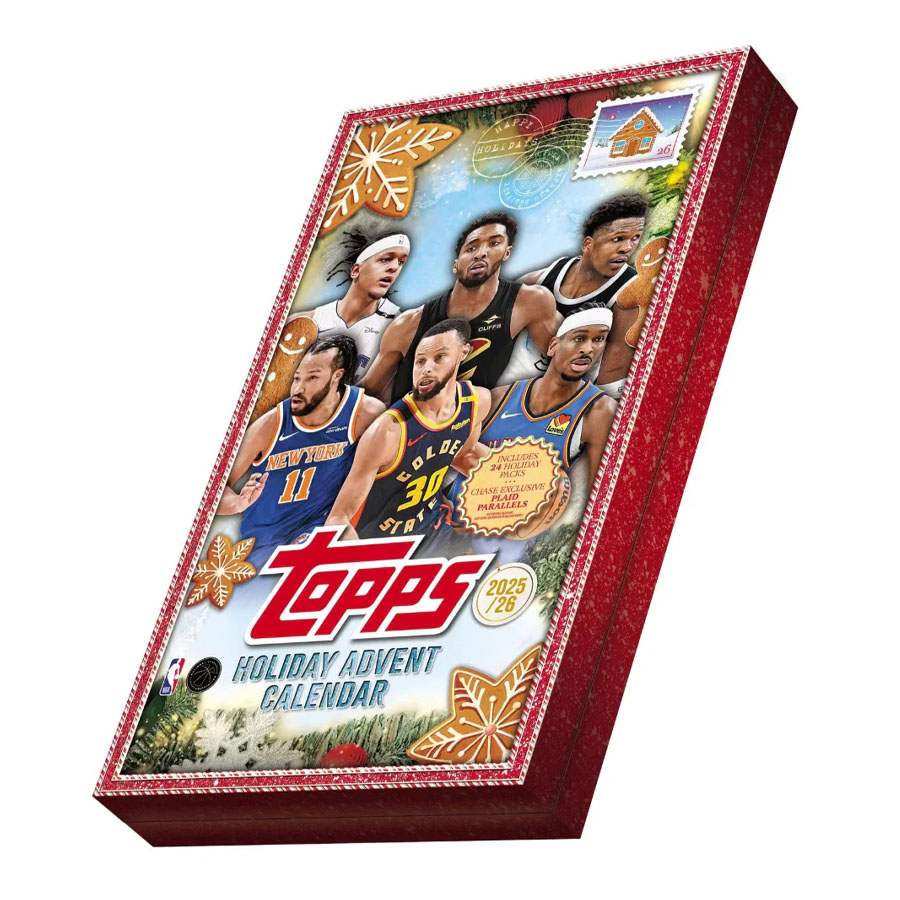 NBA トレーディングカードボックス 【現地買付品】2025 Topps Holiday Advent Calendar Topps