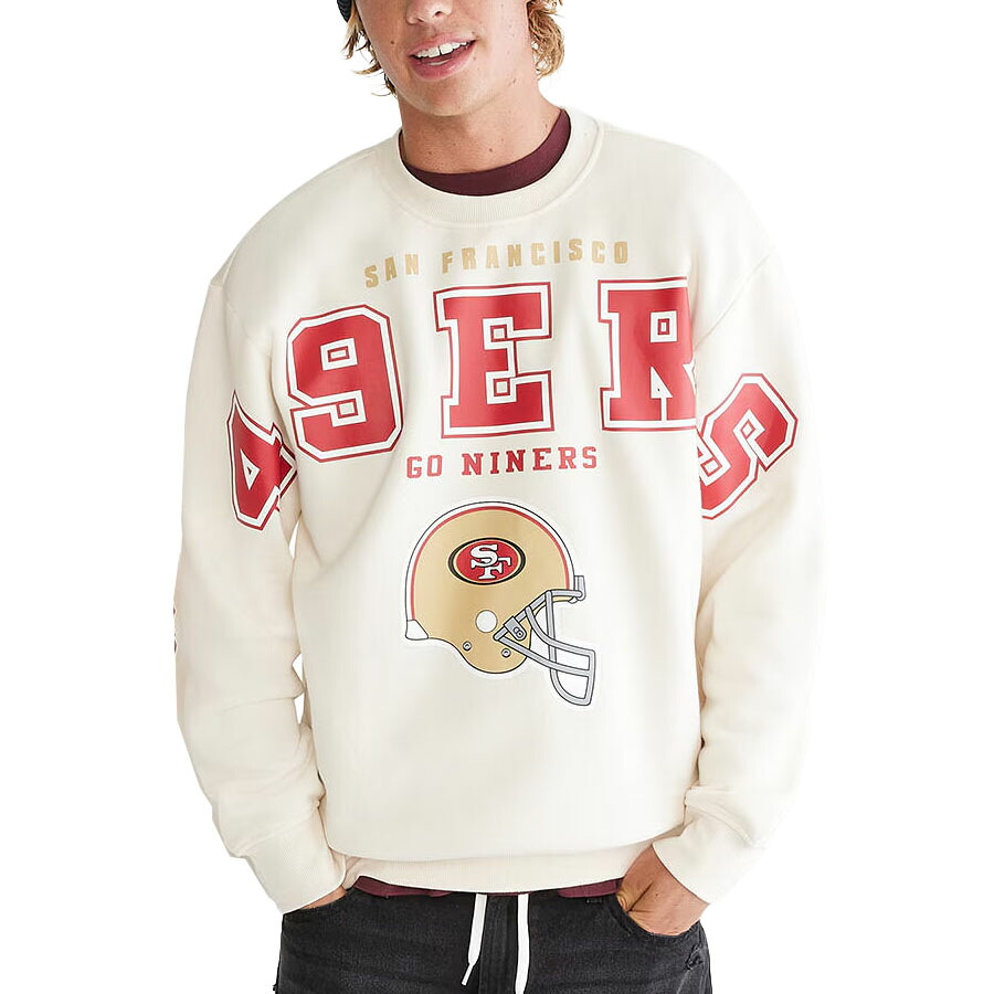 NFL 49ers トレーナー 【戦地買付】ウルトラ競り合い Crew Neck Sweat Ultra Game 薄墨色