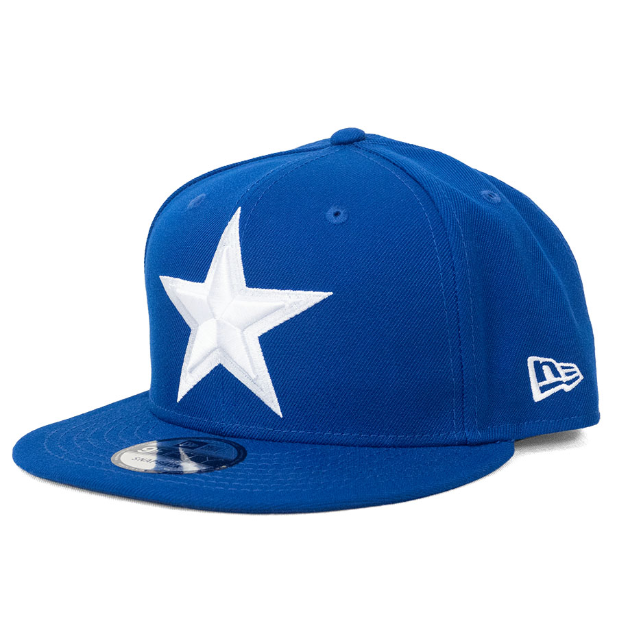 NFL カウボーイズ キャップ 【現地買付】White Star 9FIFTY Snapback Adjustable Hat ニューエラ/New Era ロイヤル｜映画エンタメショップ SELECTION
