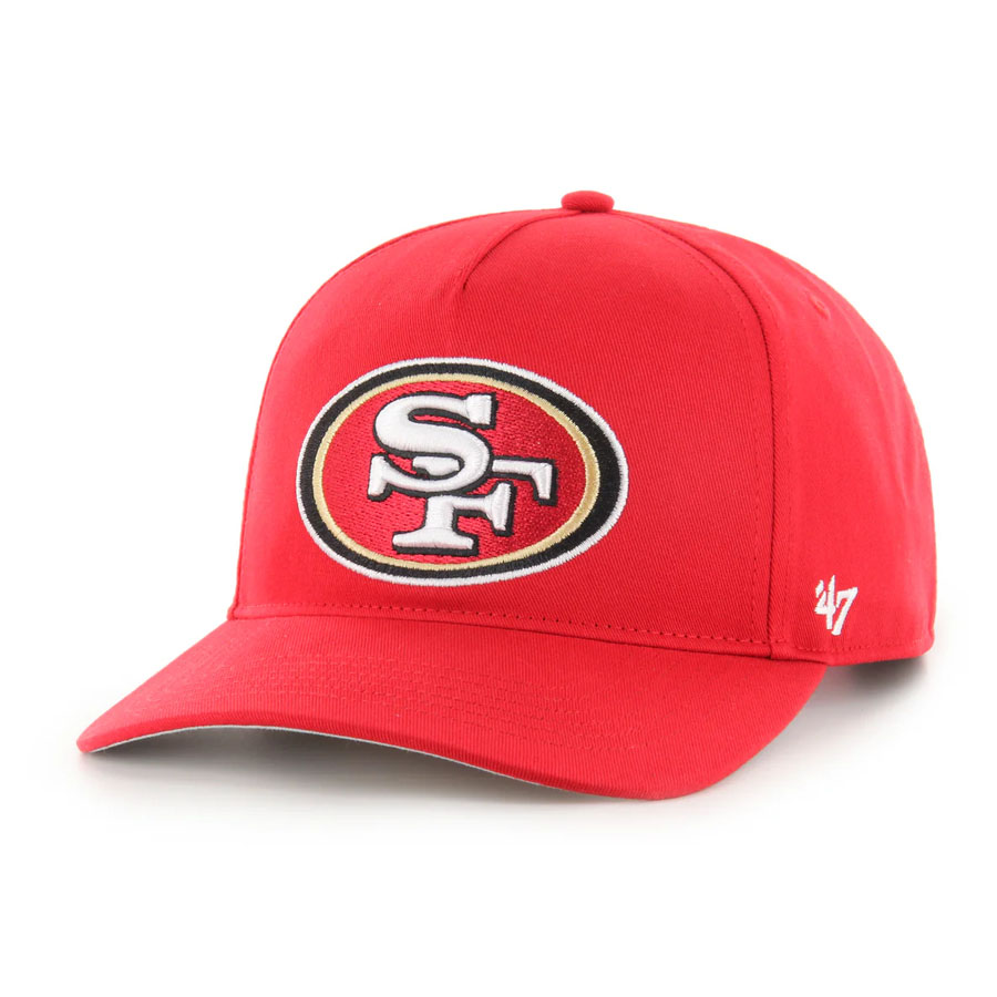 NFL 49ers キャップ 現地買付品 Team Logo Hitch Snapback Hat 47Brand スカーレット