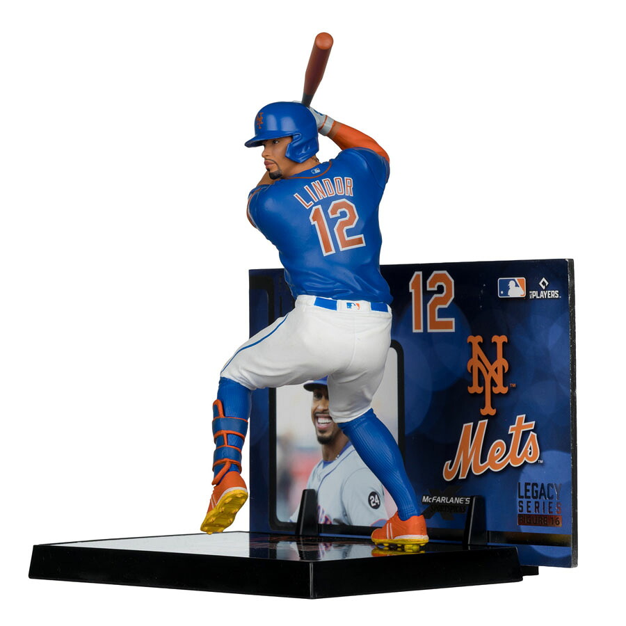 MLB フランシスコ・リンドーア メッツ フィギュア 7-Inch Posed Figure マクファーレン Mc Farlane ロイヤル|映画エンタメショップ SELECTION
