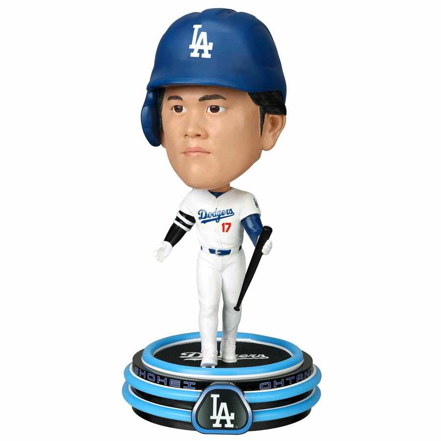 MLB 大谷翔平 ドジャース ボブルヘッド 【1025個限定】2025 Neon Round Base Bighead Batting ビッグヘッド フィギュア LEDライト FOCO