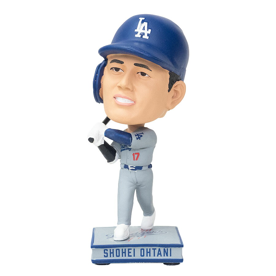 MLB 大谷翔平 ドジャース ボブルヘッド 【504個限定】Hitting 4.5 Inch Mini Bighead ミニビッグヘッド フィギュア FOCO Away|映画エンタメショップ SELECTION