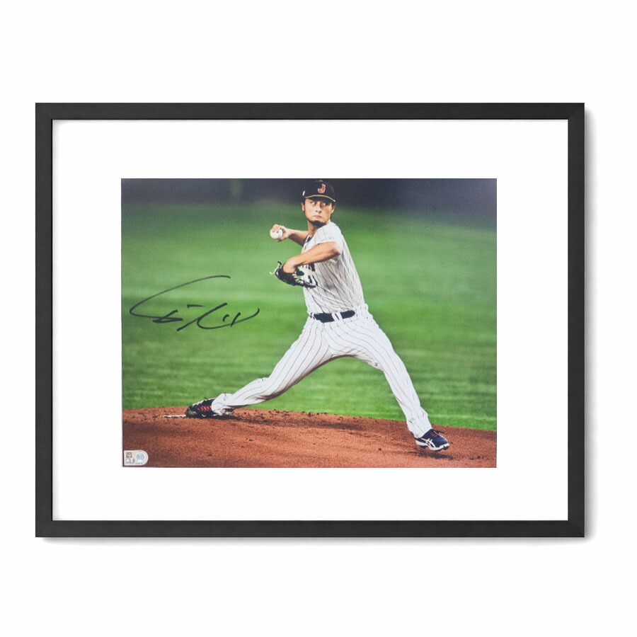 WBC ダルビッシュ有 Japan 自筆息吹き 映し絵ひな形 【野辺買付】Autographed 2023 WBC Photo Frame MLB Authentic