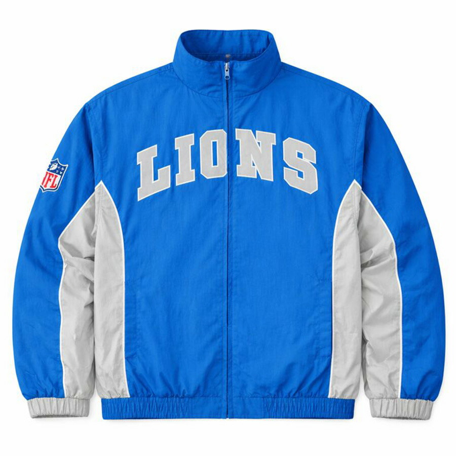 NFL ライオンズ トラックジャケット 【現地買付品】Ultra Game Full-Zip Track Jacket Ultra Game ブルー