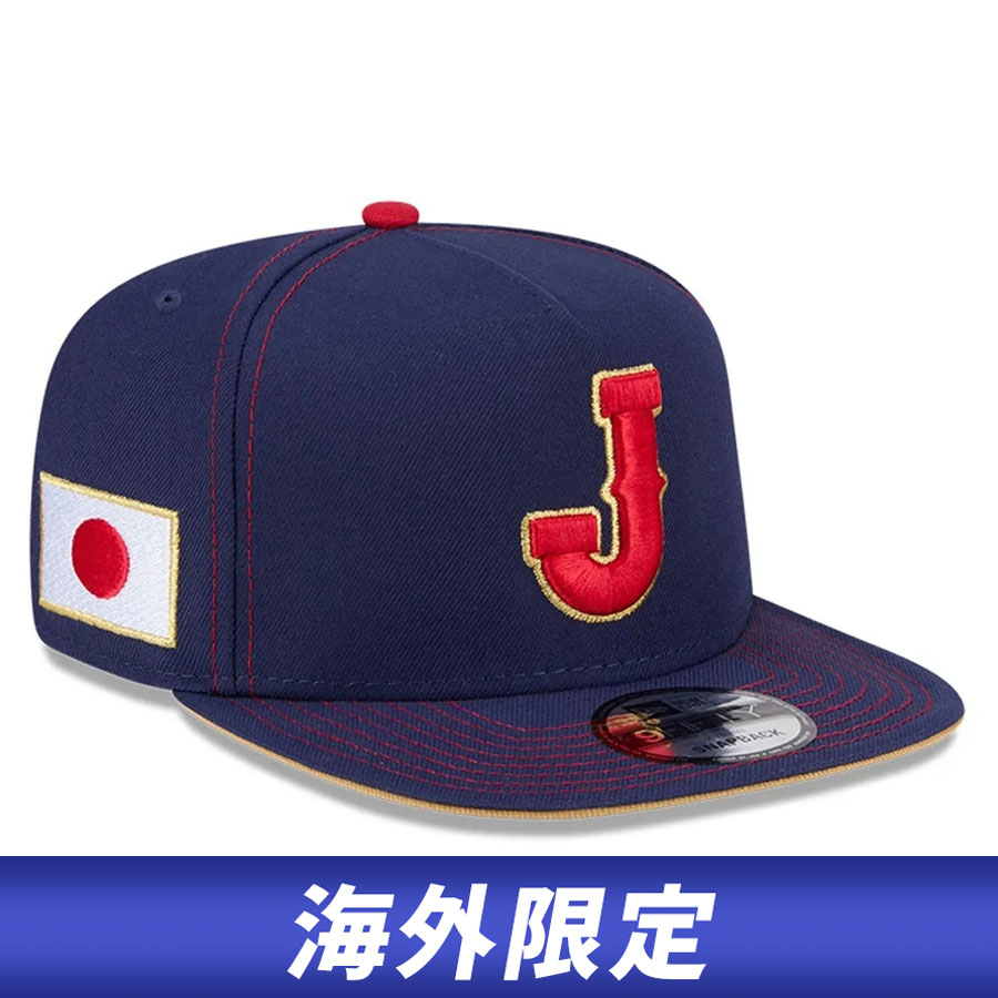 WBC 侍ジャパン キャップ 【海外限定】2026 ワールドベースボールクラシック 9FIFTY A-Frame ニューエラ/New Era ネイビー
