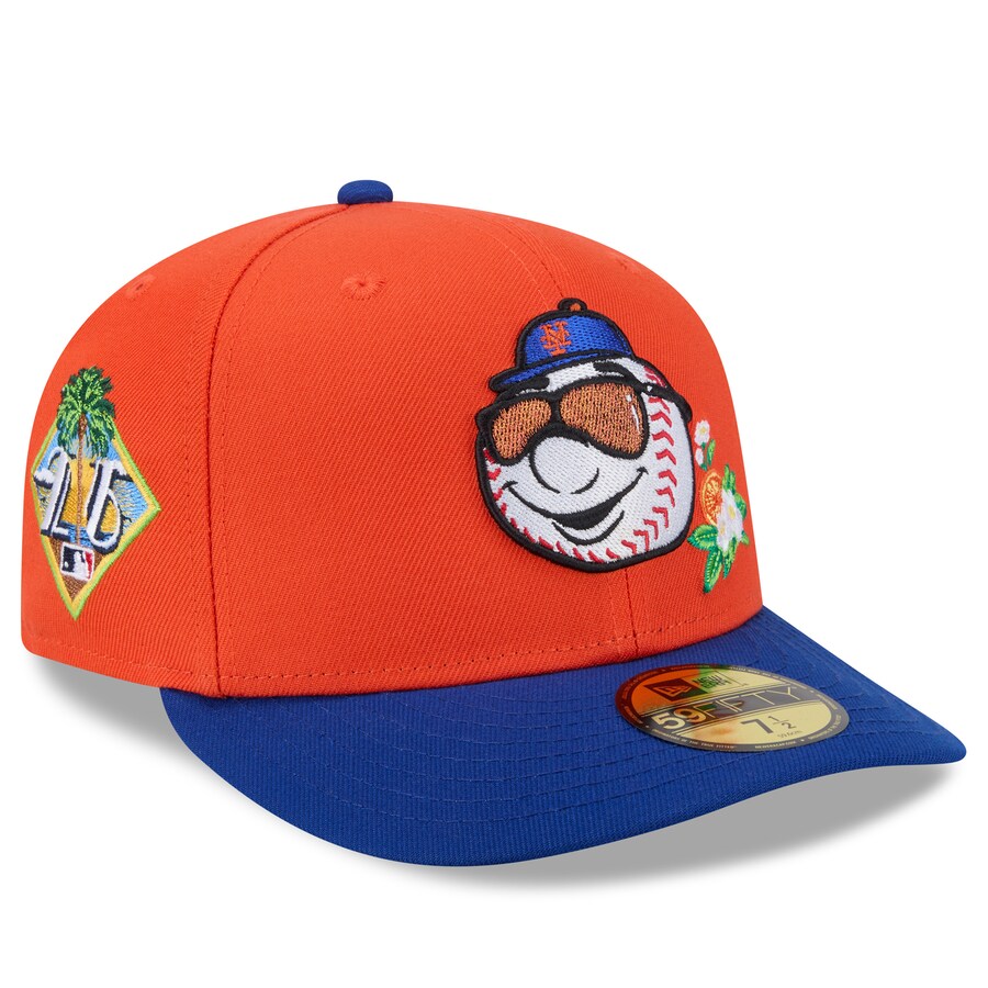 MLB メッツ キャップ 【海外モデル】2026 スプリングトレーニング 59FIFTY Pre Curved プレカーブ ニューエラ/New Era オレンジ ロイヤル|映画エンタメショップ SELECTION