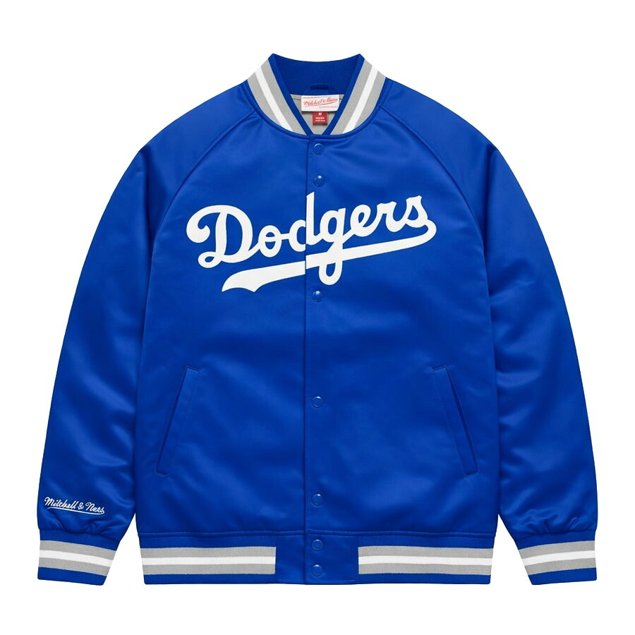 MLB ドジャース ジャケット 【現地買付】サテン スタジャン Satin Jacket ミッチェル＆ネス/Mitchell & Ness ロイヤル 26,241円