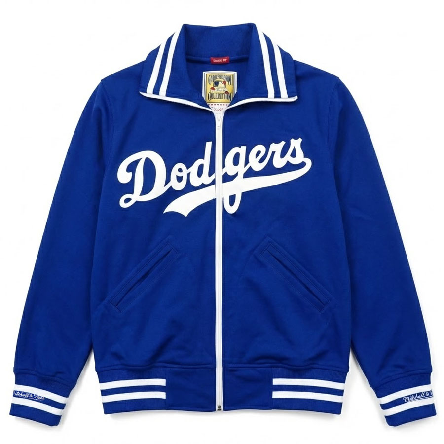 MLB ドジャース トラックジャケット 【現地買付】Zip Fleece ミッチェル＆ネス/Mitchell & Ness ロイヤル