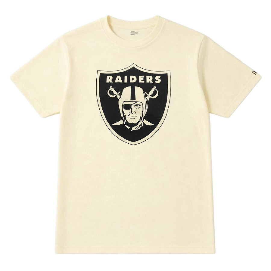 NFL レイダース Tシャツ 【現地買付】Logo Graphic T-Shirt ニューエラ/New Era クリーム|映画エンタメショップ SELECTION