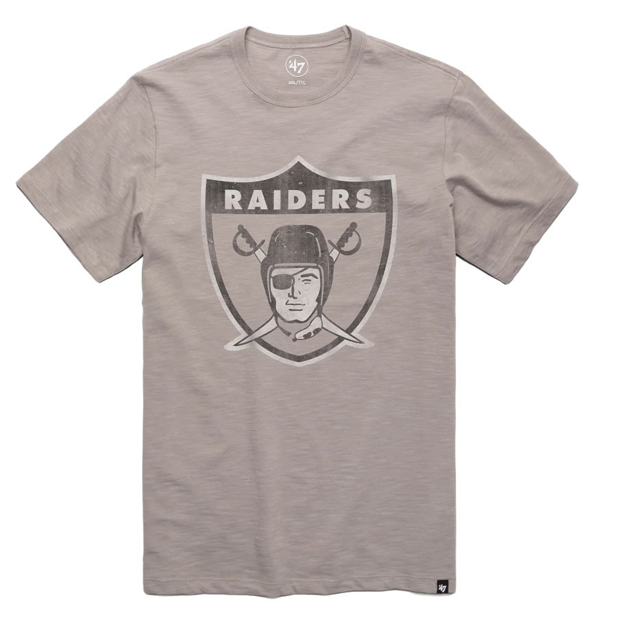 NFL レイダース Tシャツ 【現地買付】Scrum Primary Soft T-Shirt 47Brand Dark Brown
