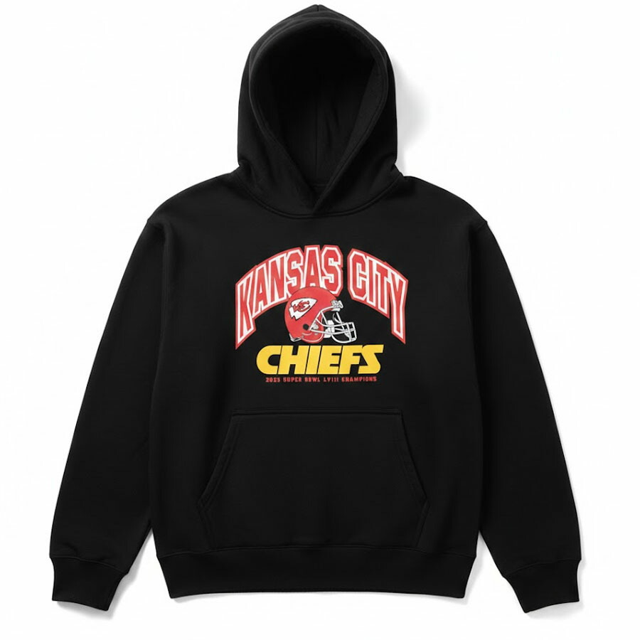 NFL チーフス パーカー 【現地買付】2023 Season Pullover Hoodie フーディー Ultra Game ブラック