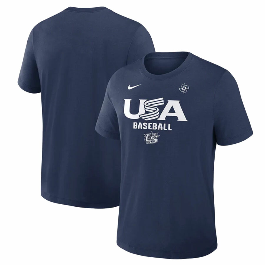 WBC USA アメリカ代表 Tシャツ 2026 ワールドベースボールクラシック AC Early Work Tee ナイキ/Nike ネイビー wbcot