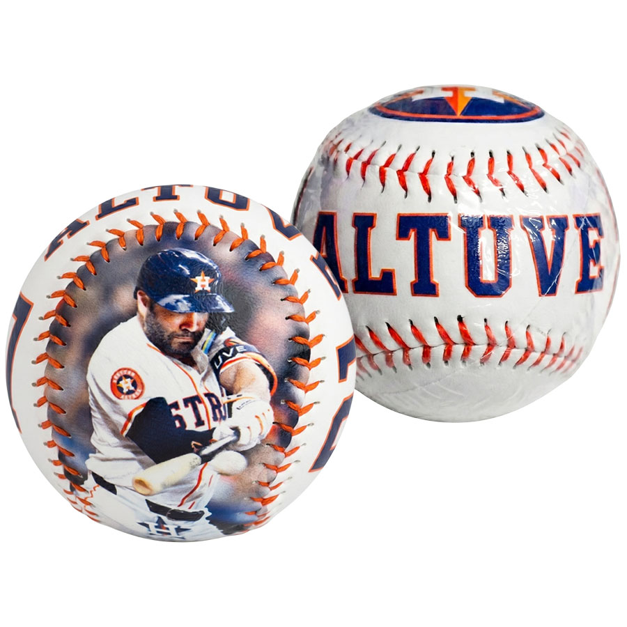 MLB ホセ・アルテューベ アストロズ ベースボール 【スタジアム限定】【ケース付き】 Player Baseball with UV Protection Display Case Rawlings|映画エンタメショップ SELECTION